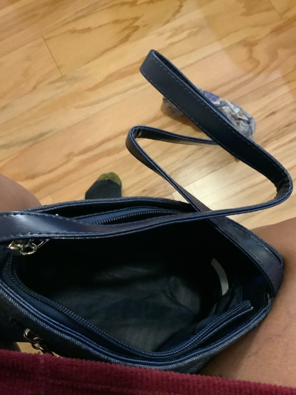 ModBella Denim Shoulder Bag - Picture 3 of 3